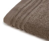 Hotel Terry Cloth Series Hamburg, Guest Towel, taupe, 30 x 50 cm, 400 g/m²