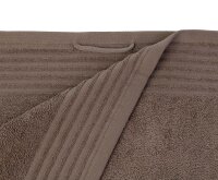 Hotel Terry Cloth Series Hamburg, Hand Towel, taupe, 50 x 100 cm, 400 g/m²