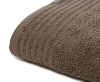 Hotel Frottierserie Hamburg, Badetuch, Taupe, 100 x 150 cm, 400g/m²