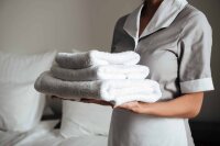 Hotel Terry Cloth Series Hamburg, Guest Towel, green, 30 x 50 cm, 400 g/m²
