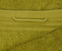 Hotel Terry Cloth Series Hamburg, Guest Towel, green, 30 x 50 cm, 400 g/m²