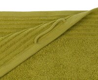 Hotel Terry Cloth Series Hamburg, Bath Sheet, green, 100 x 155 cm, 400 g/m²