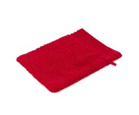 Hotel Frottierserie Hamburg, Waschhandschuh, Rot, 16 x 21...