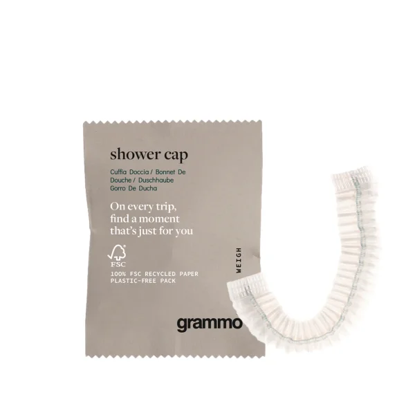 Grammo Duschhaube im Papier-Flowpack