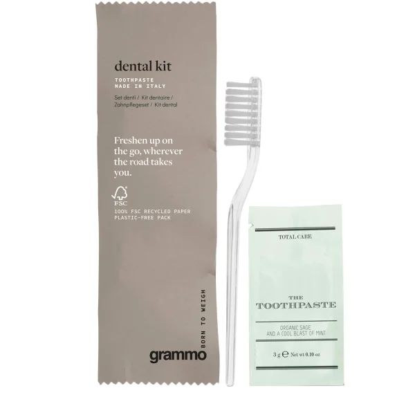 Grammo Dental Kit  im Papier-Flowpack