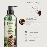 Itinera Smoothing Duschgel mit verschlossener Pumpe, 370 ml