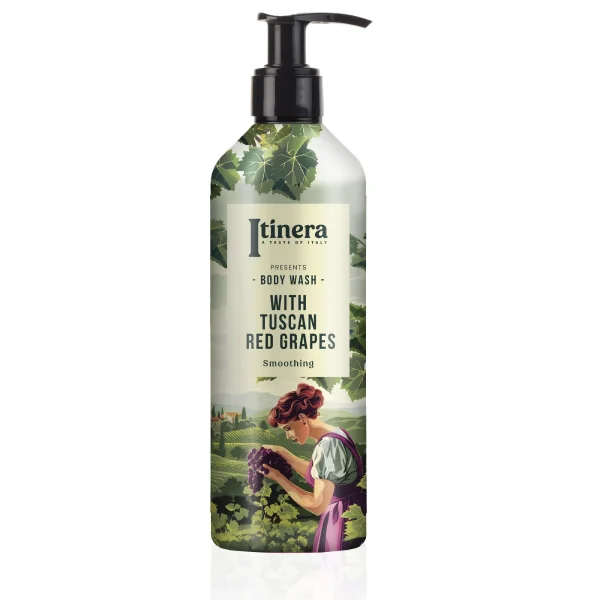 Itinera Smoothing Body Wash Refillable Pump 370 ml