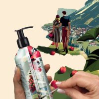 Itinera Flüssigseife Protective mit nachfüllbarem Pumpspender, 370 ml