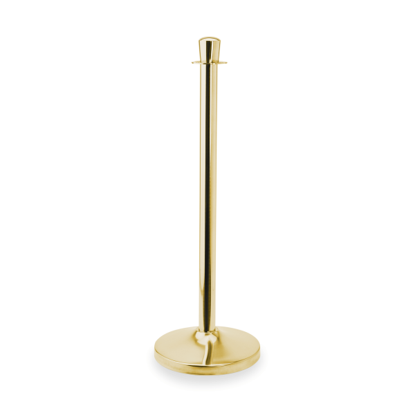 Barrier Post with Cylinder Head - Titanium Gold