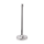 Barrier Post with Cylinder Head - Polished Steel