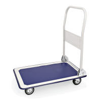 Foldable Platform Trolley, 74 x 48 x 84 cm