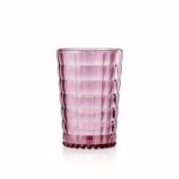 Stapelbarer Kunststoffbecher Rosa, Serie Rio, 400 ml,...
