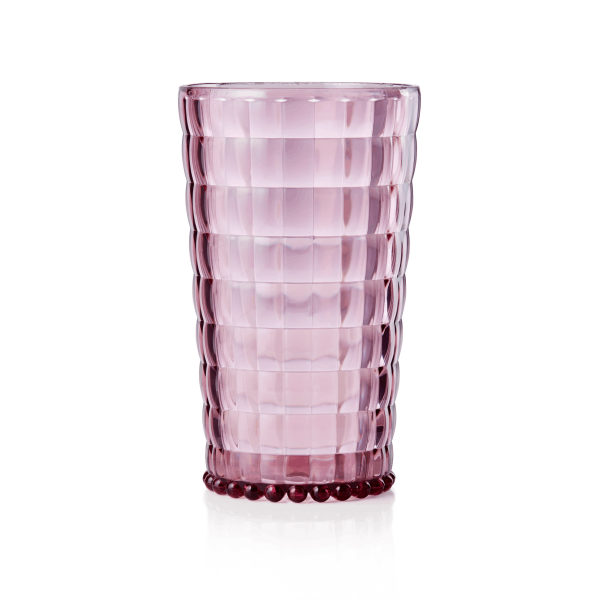 Stackable Plastic Cup 750 ml, Rose, Dishwasher Safe, Rio Series