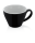 Untertasse 180 ml für Doppio Espresso-Obertasse, Serie Italia, klassisches Schwarz-Weiß-Design